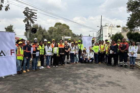 Inicia la Semana de Seguridad Vial Ferroviaria en México, Estados Unidos y Canadá
